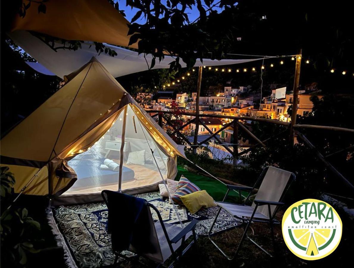 Hotel Cetara Camping Amalfitan Coast Exteriér fotografie