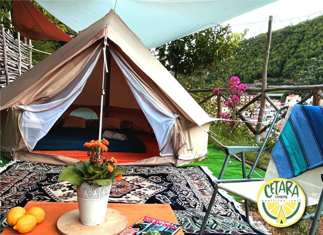Hotel Cetara Camping Amalfitan Coast Exteriér fotografie