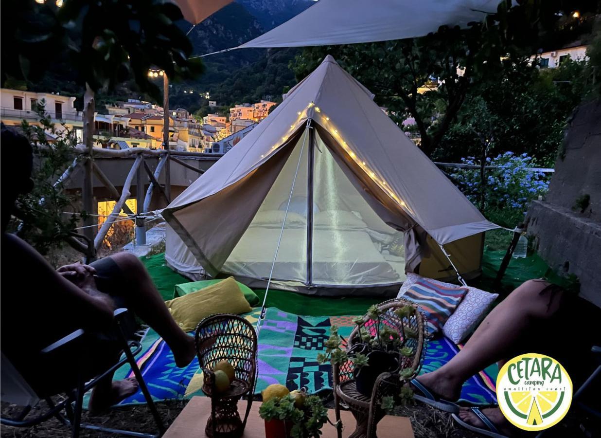 Hotel Cetara Camping Amalfitan Coast Exteriér fotografie