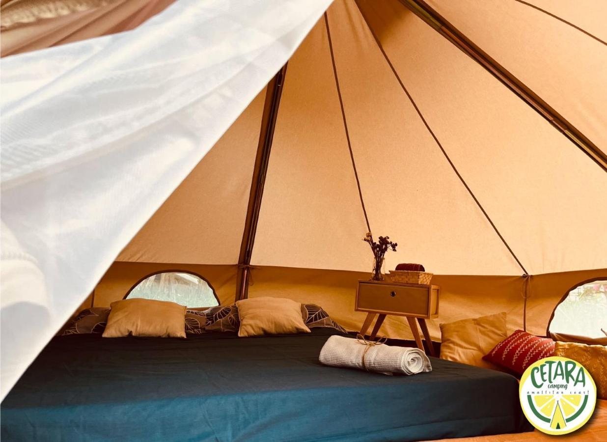 Hotel Cetara Camping Amalfitan Coast Exteriér fotografie