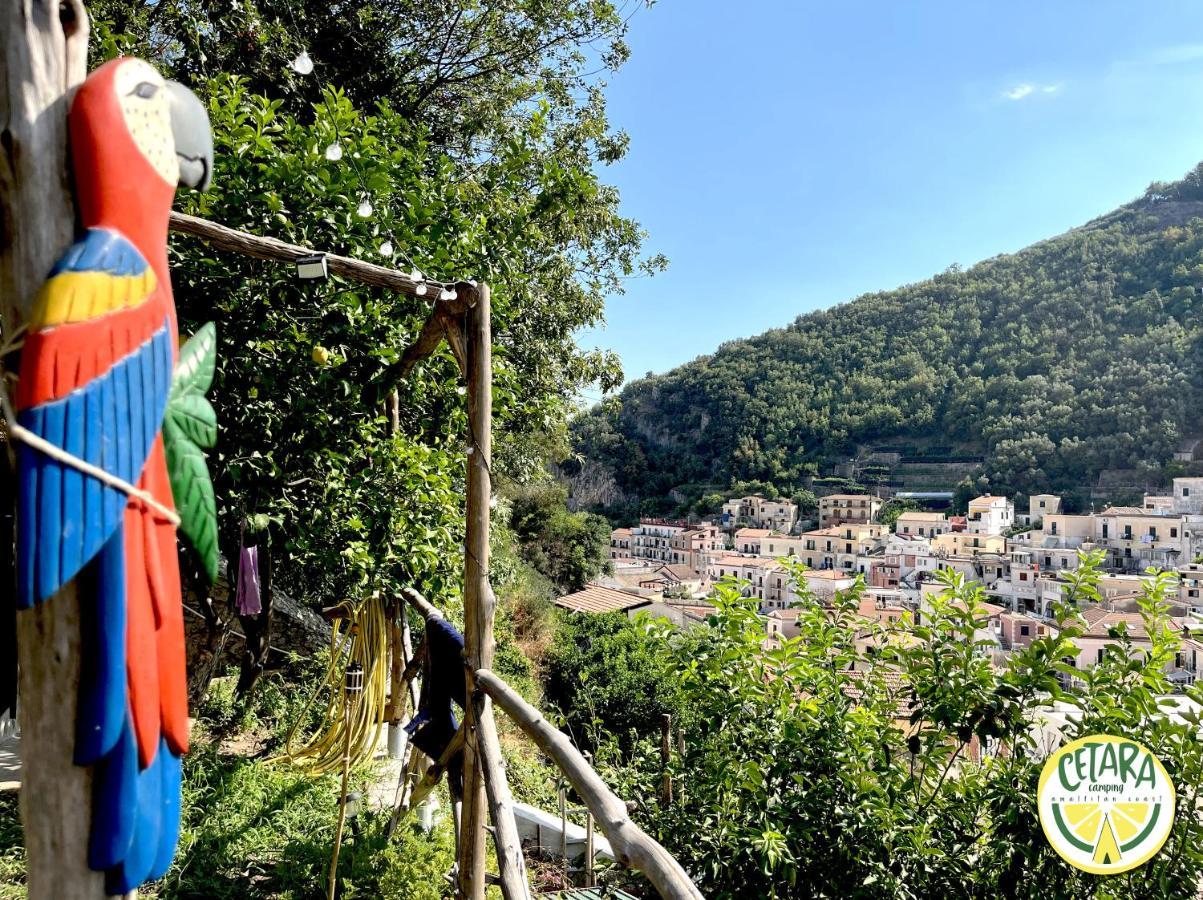 Hotel Cetara Camping Amalfitan Coast Exteriér fotografie