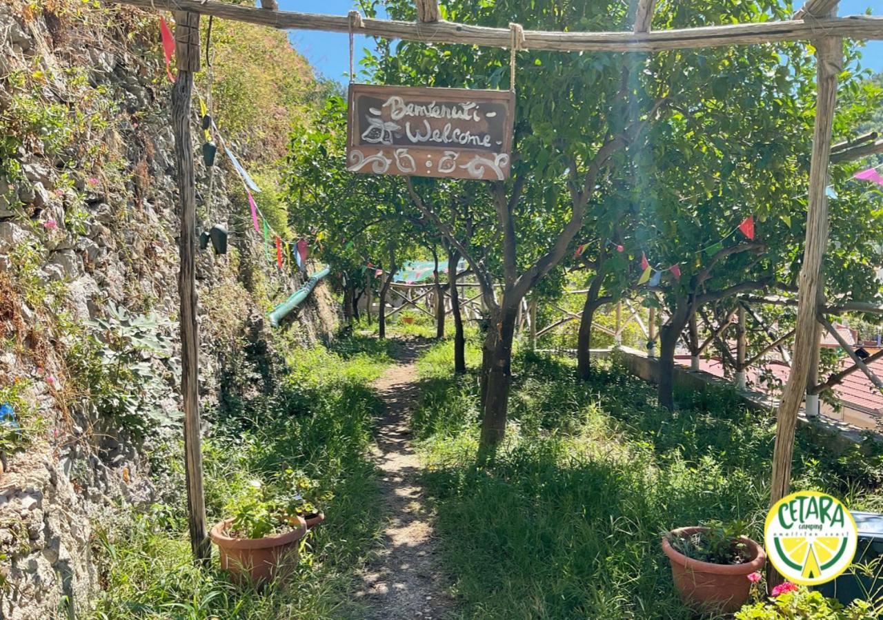 Hotel Cetara Camping Amalfitan Coast Exteriér fotografie